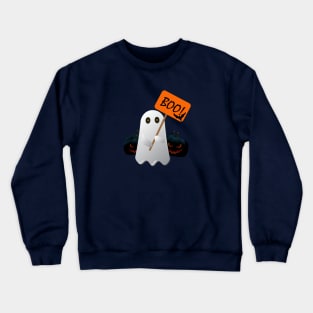 Cute boo ghost Crewneck Sweatshirt